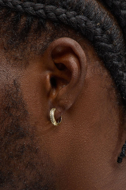 Stacked Up 3 Piece Earring Set - Gold