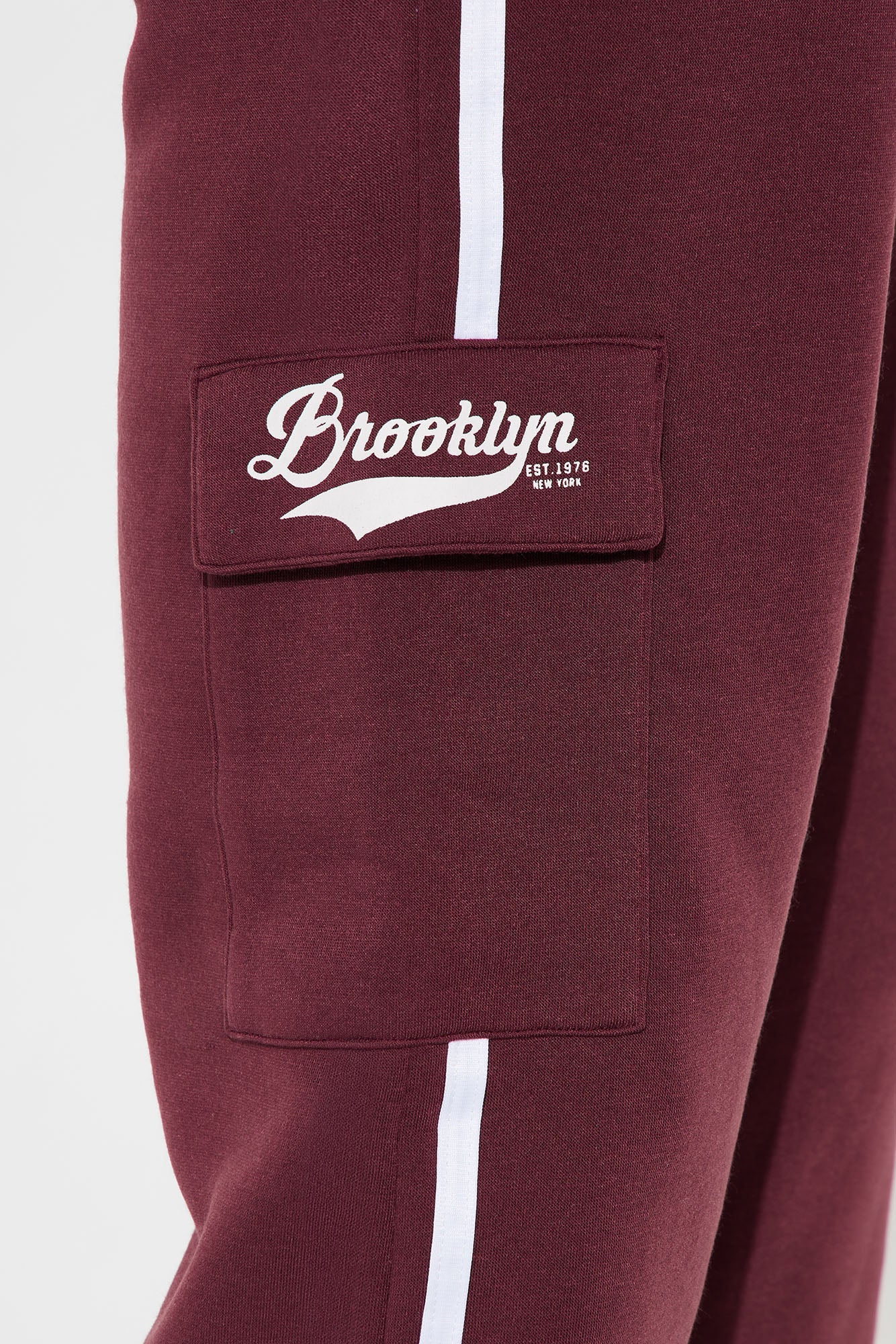 Brooklyn Life Fleece Jogger Set - Burgundy