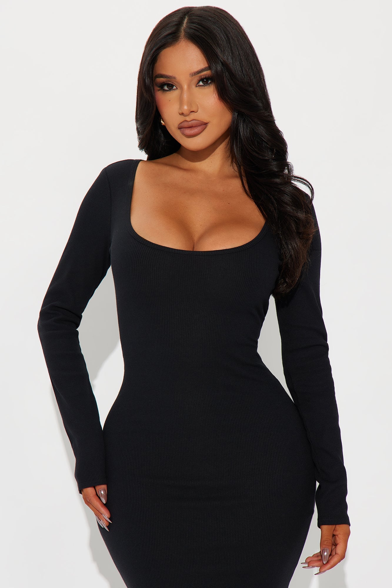 Only One For You Maxi Dress - Black