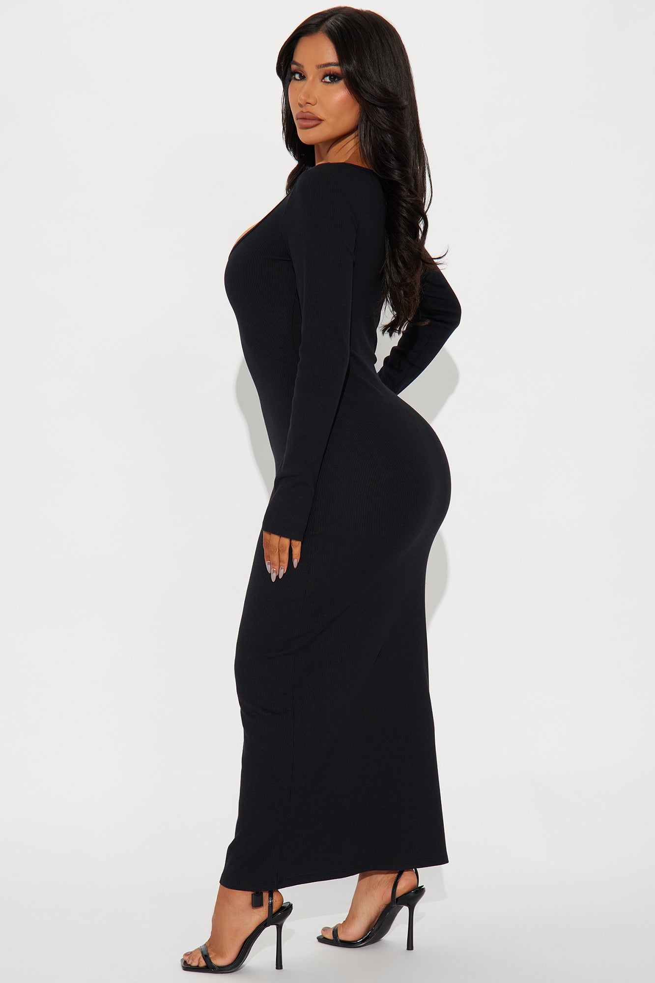 Only One For You Maxi Dress - Black