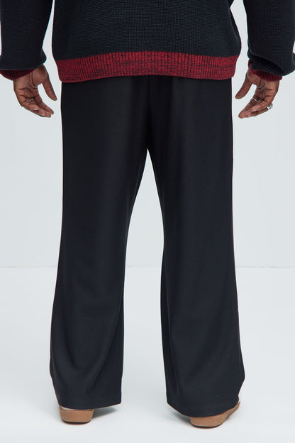 Turner Relaxed Trouser Pants - Black