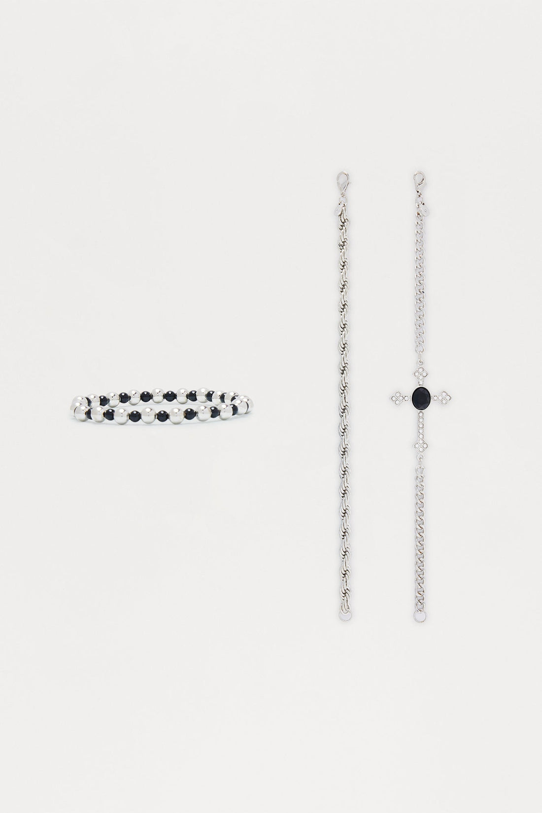 Always On Bracelet Set - Silver
