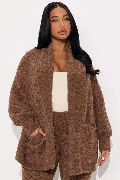Living Cozy Pant Set - Mocha