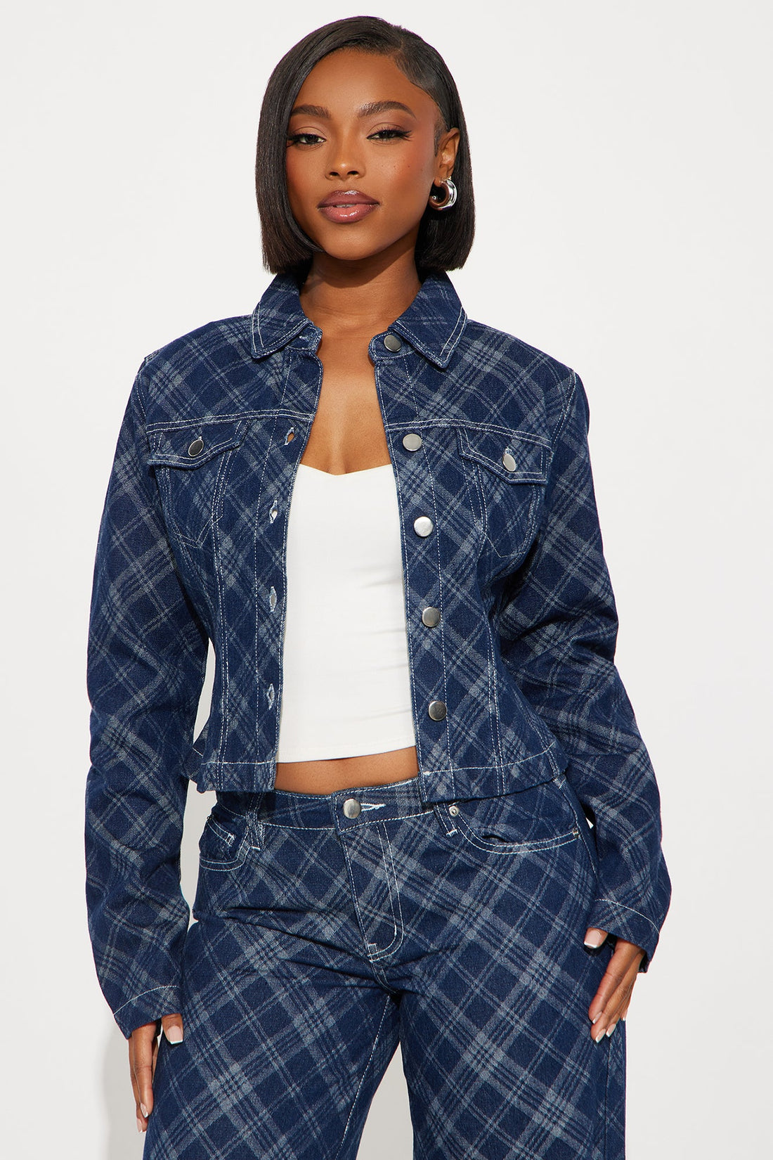 Dakota Denim Pant Set - Dark Wash