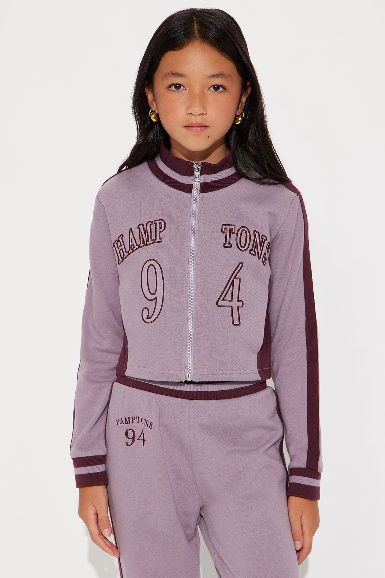 Mini Hamptons 94 Track Pant Set - Purple