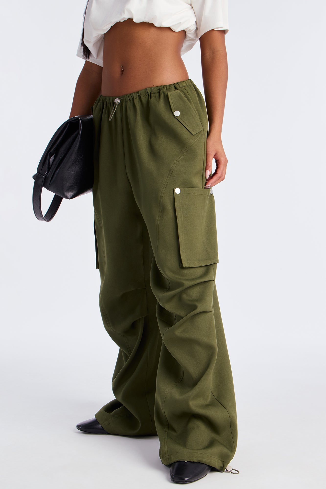 Gone Rogue Twill Stretch Jogger Cargo Pant 31 - Olive