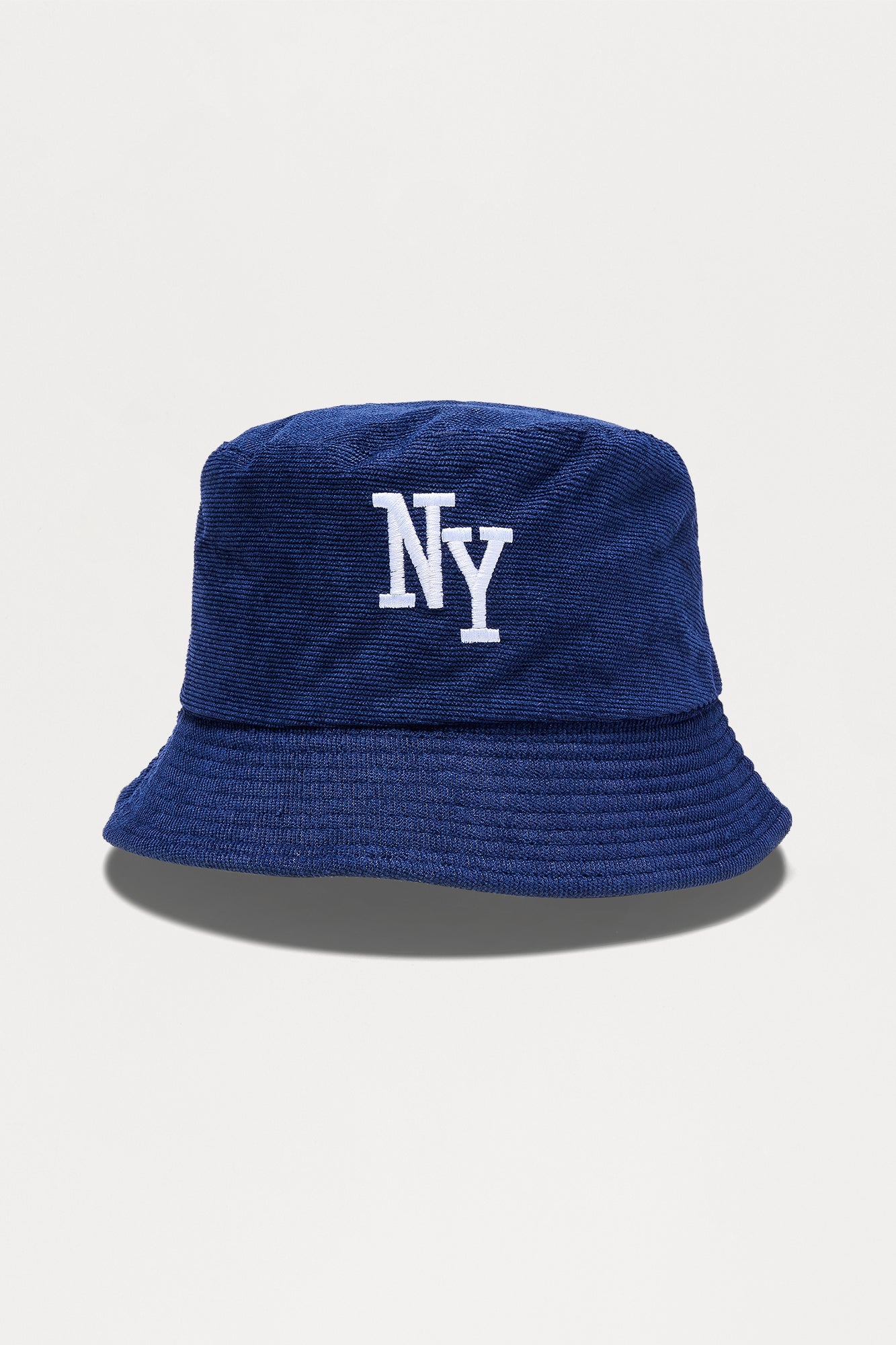 Mini NY City Corduroy Bucket Hat - Navy