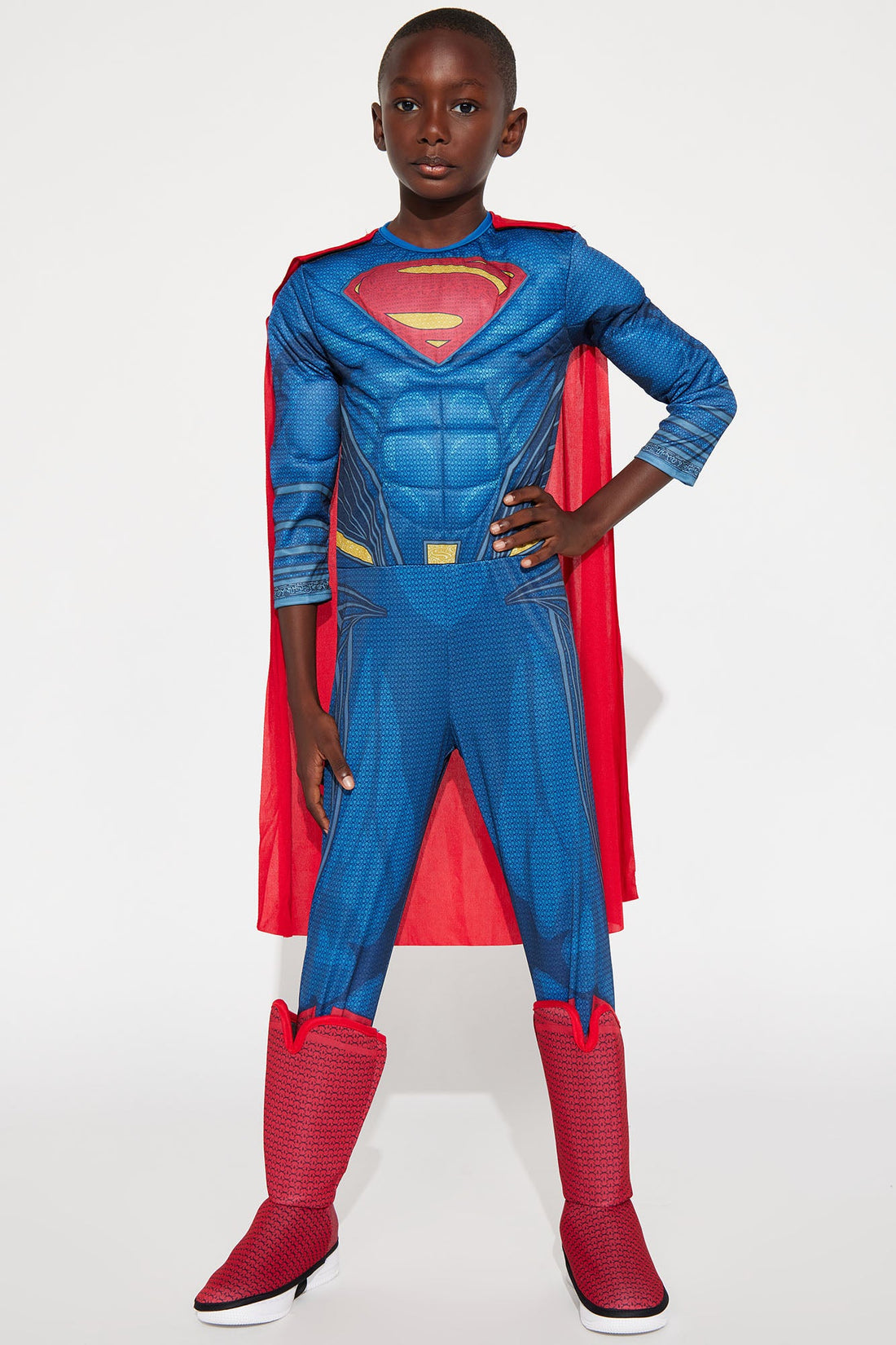 Mini Super Man Costume - Multi Color