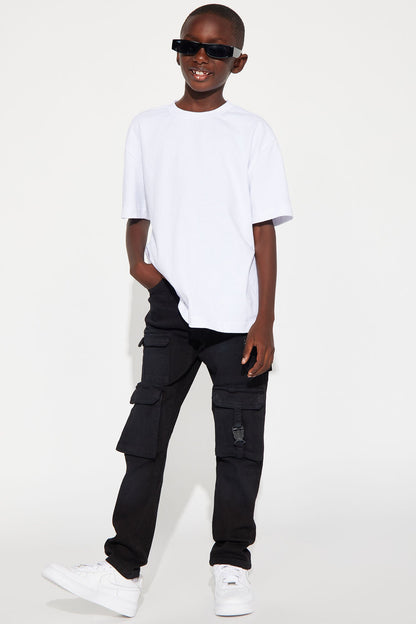 Mini Oversized Heavyweight Tee 240GSM - White