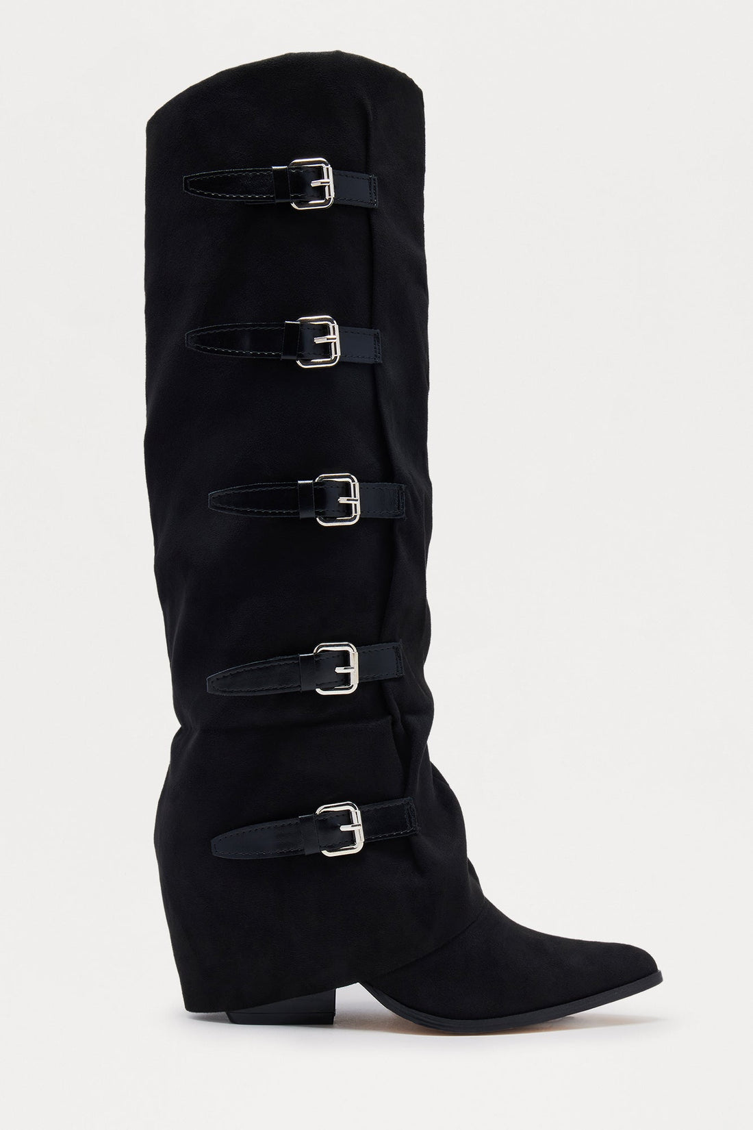Wait And See Knee High Boots - Black