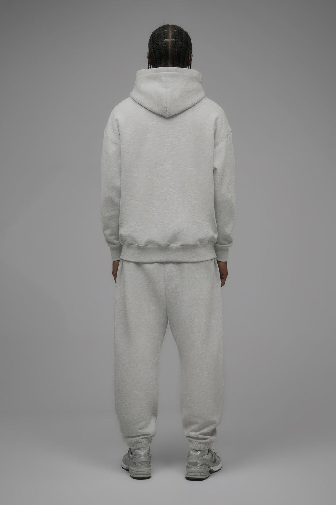 410 Oversized Hoodie - Heather Grey