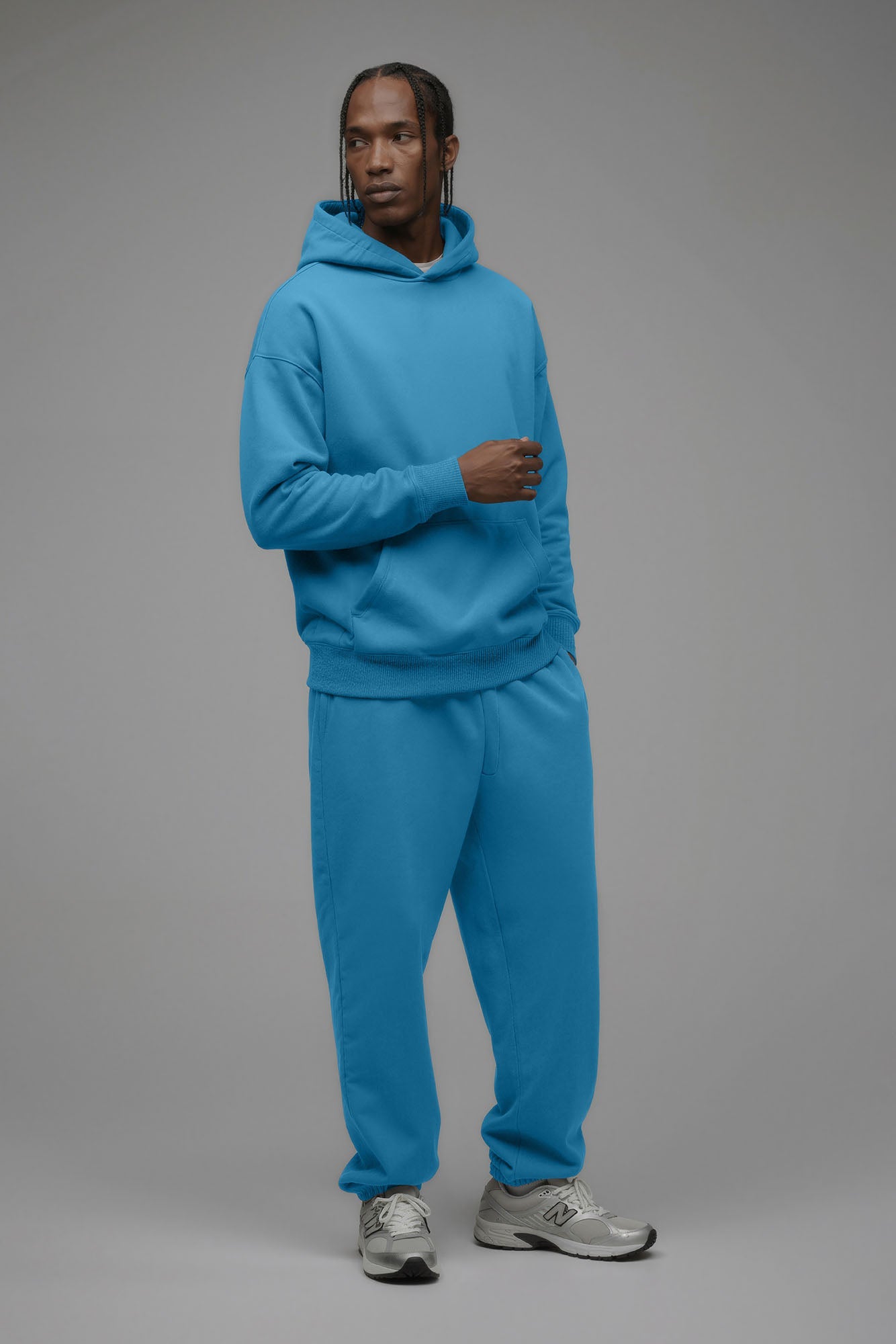 410 Relaxed Jogger - Blue