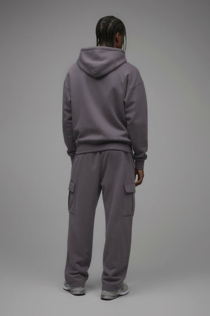 410 Baggy Cargo Sweatpants - Purple