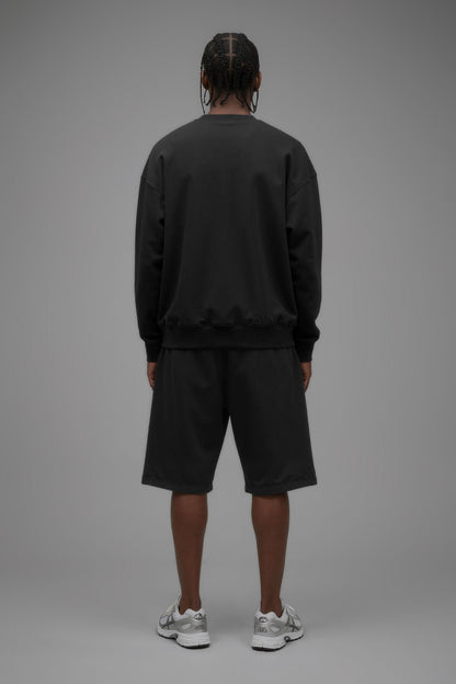 410 Oversized Crewneck - Black