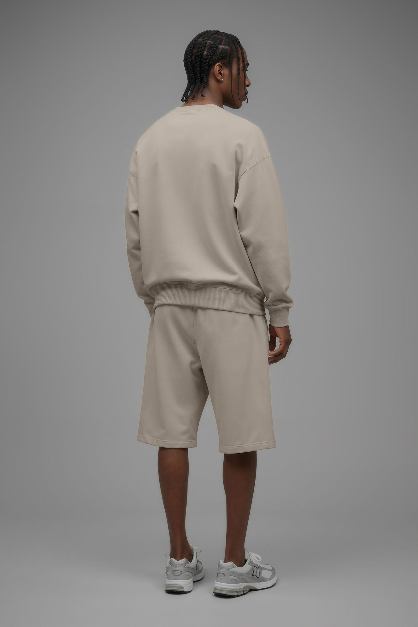 410 Oversized Crewneck - Sand
