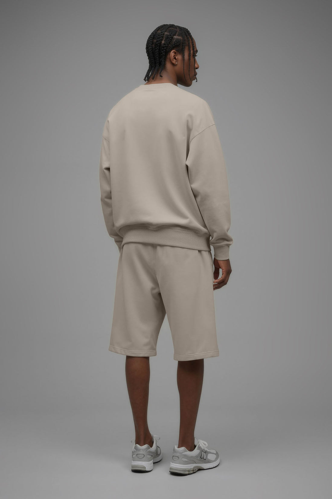 410 Oversized Crewneck - Sand