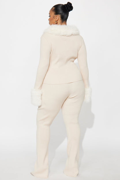 Vivian Sweater Pant Set - Cream