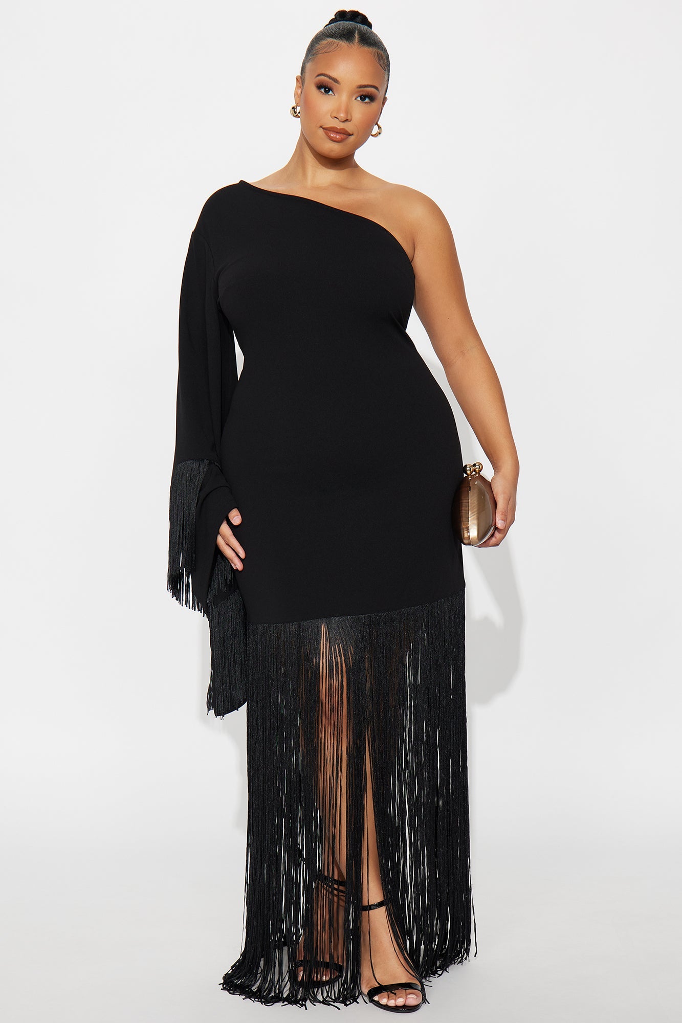 Dare And Swear Maxi Dress - Black