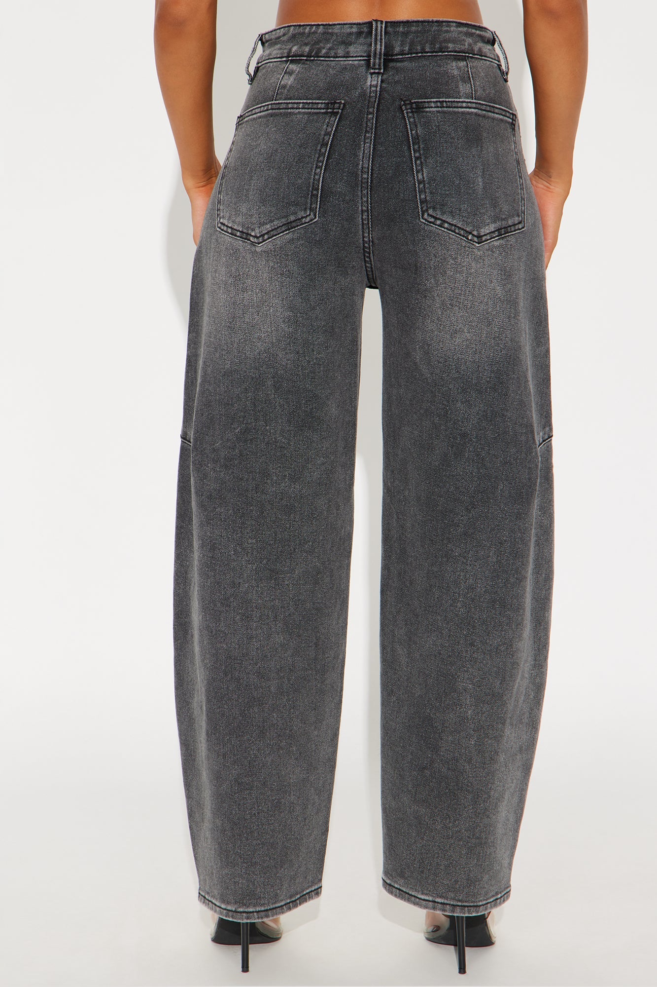East End Embellished Jeans - Dark Grey