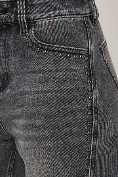 East End Embellished Jeans - Dark Grey