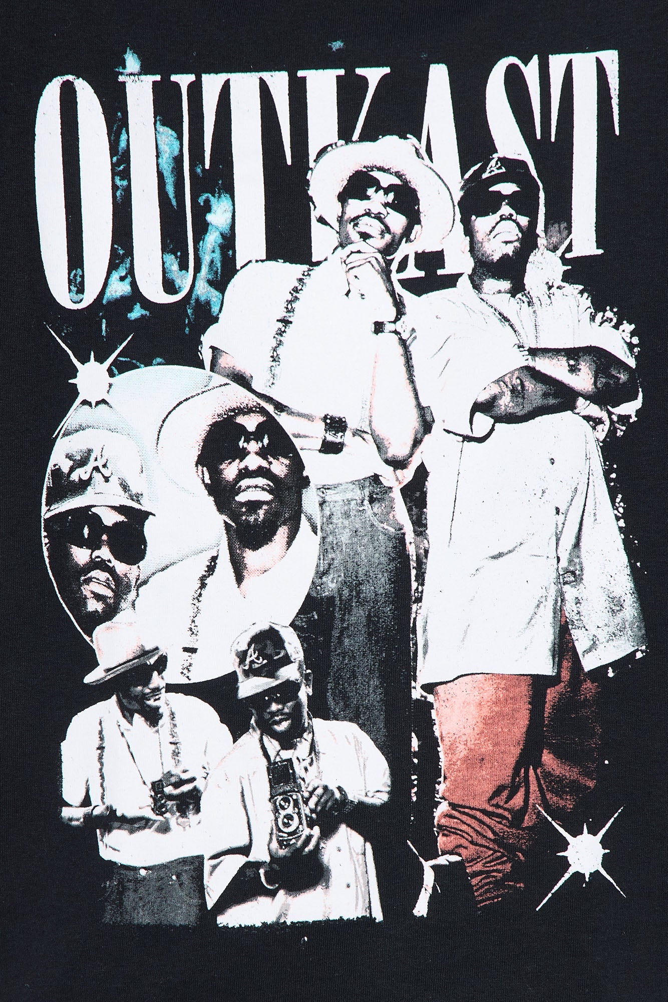 Mini Outkast Is Everlasting Oversized Short Sleeve Tee - Black