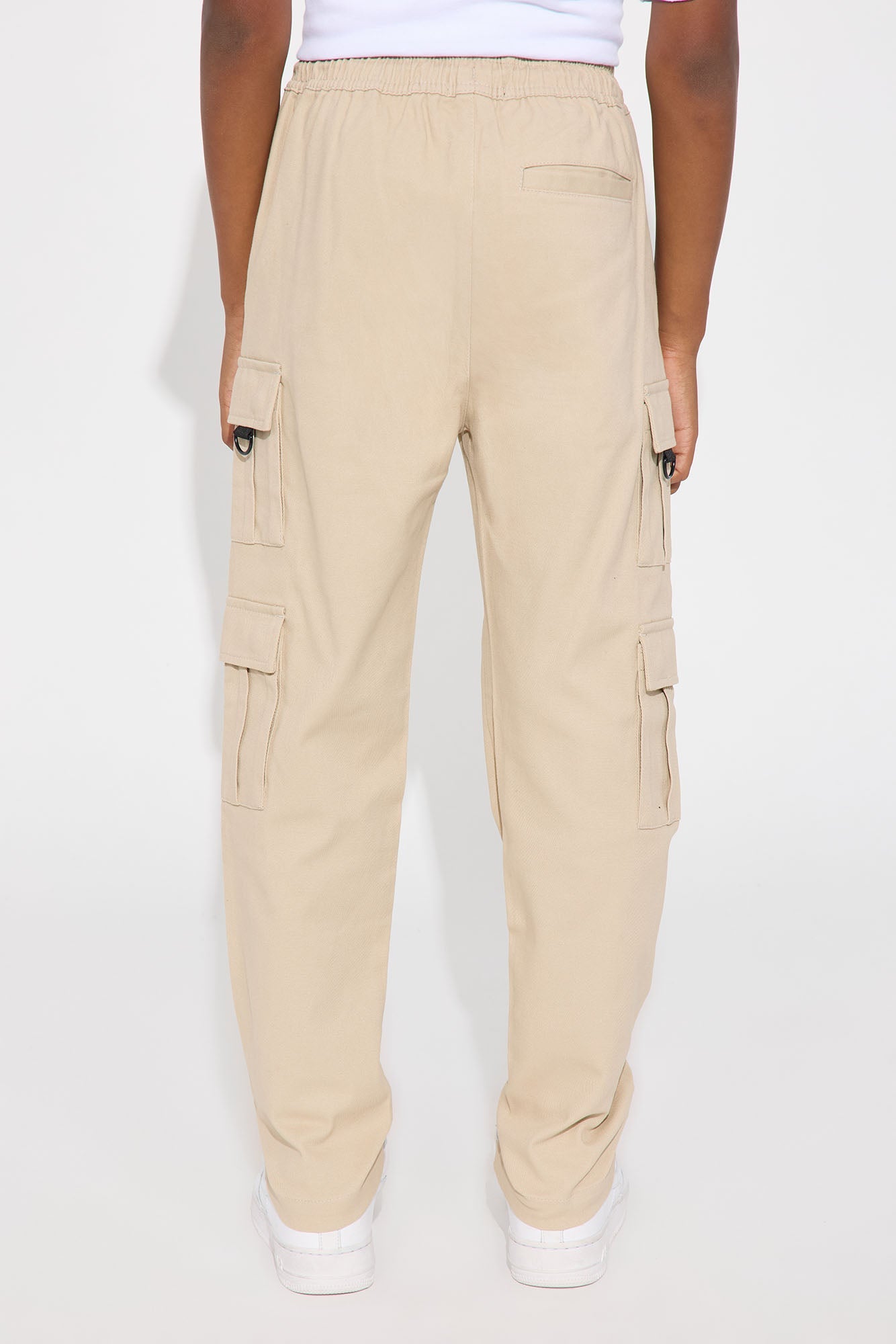 Mini Slim Double It Cargo Pants - Khaki