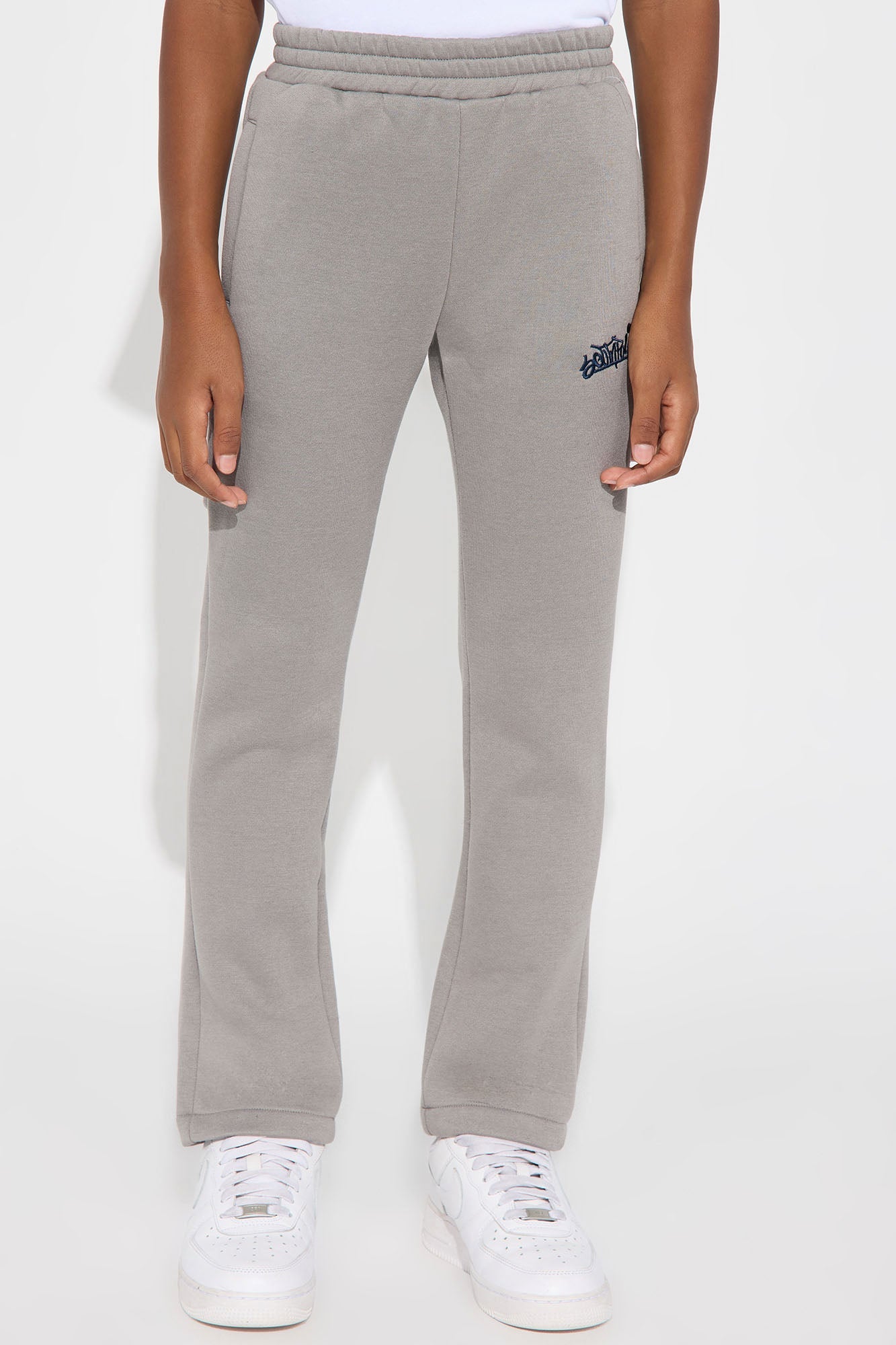 Mini Southpole Signature Jogger - Grey