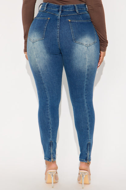 Uptown Skinny Jeans - Medium Wash