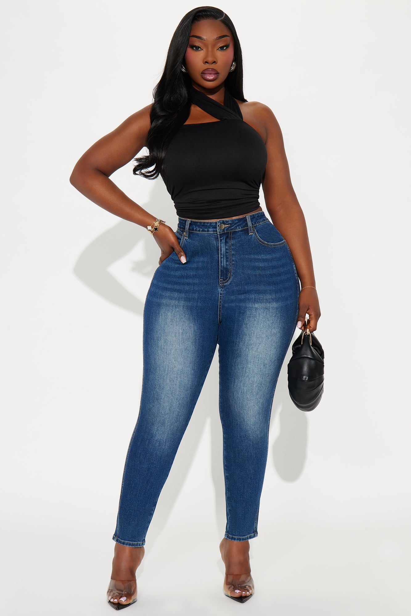 Uptown Skinny Jeans - Dark Wash
