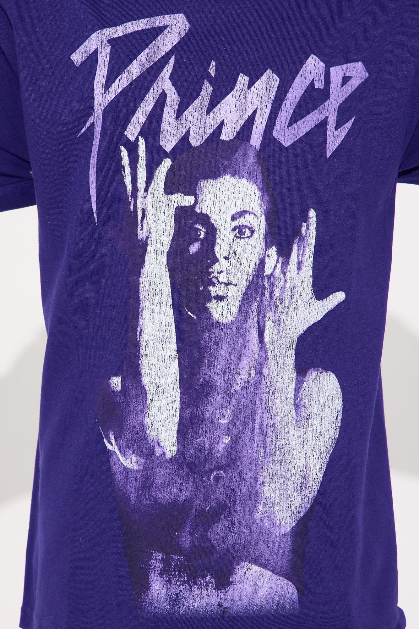 Mini Prince Short Sleeve Tee - Purple