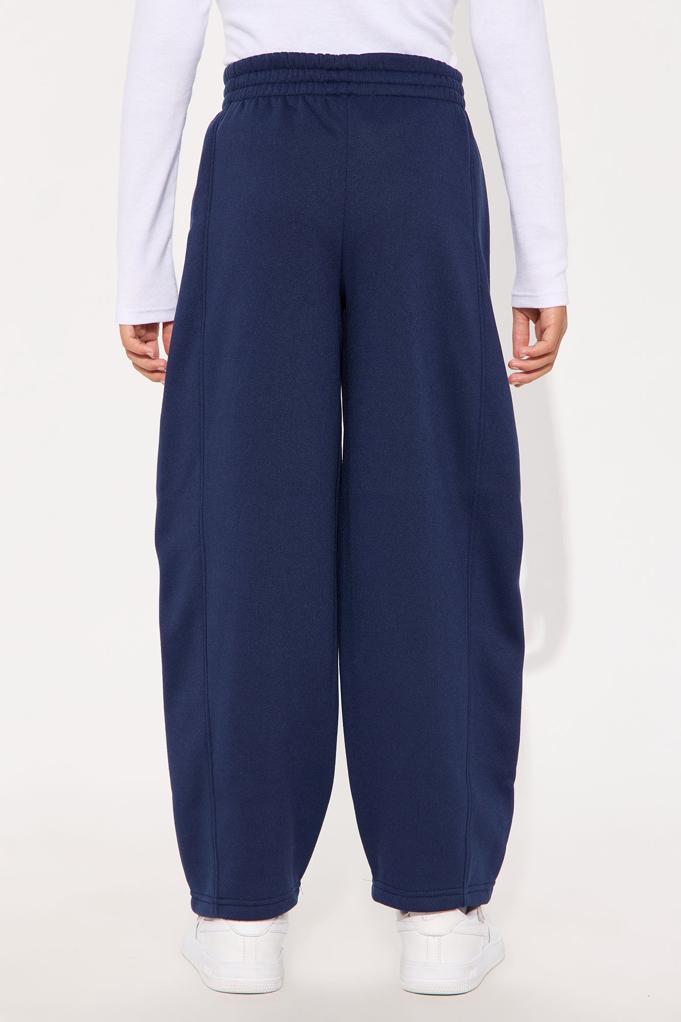 Mini Beary Sweet Wide Leg Pants - Navy