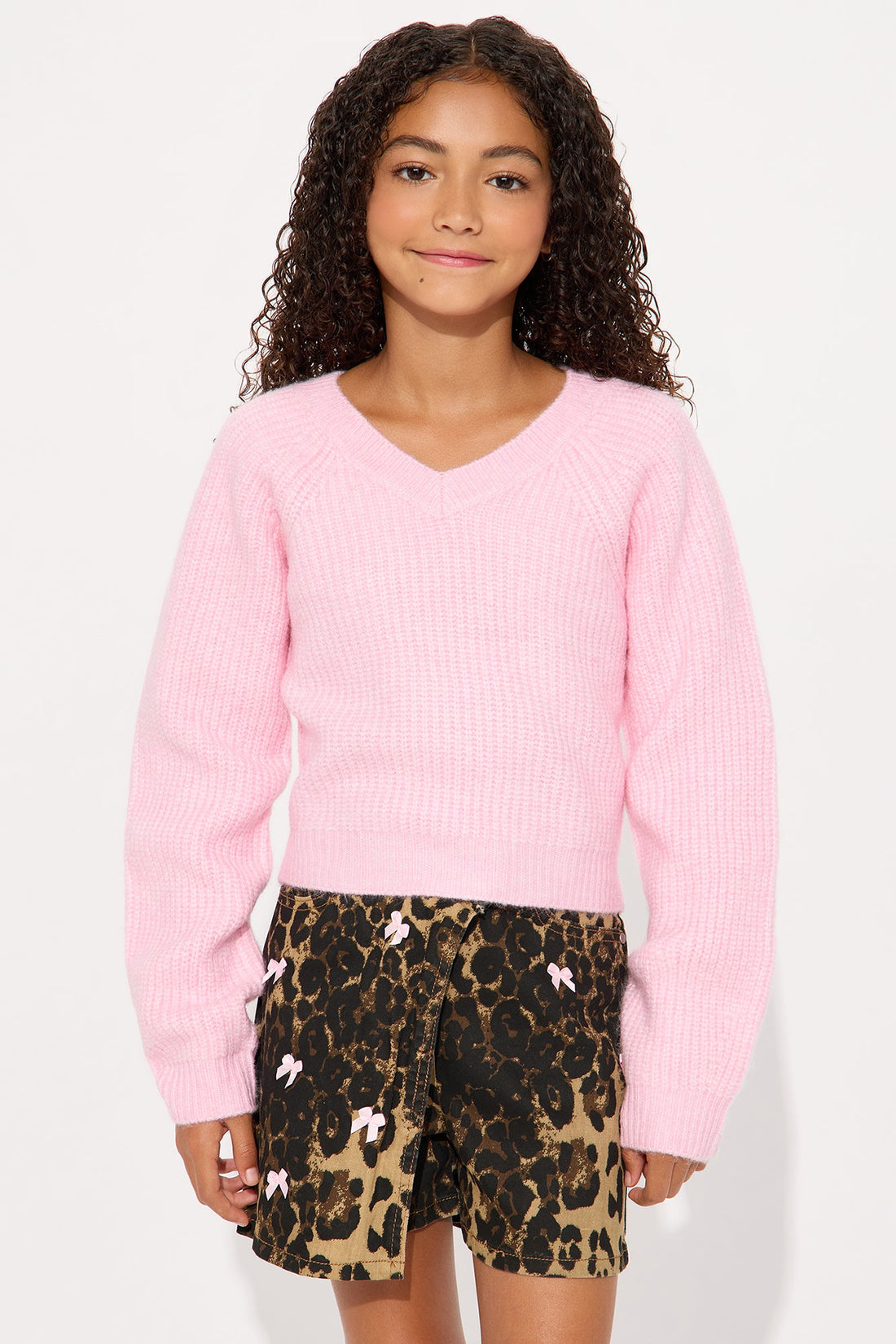 Mini Brentley Sweater - Pink