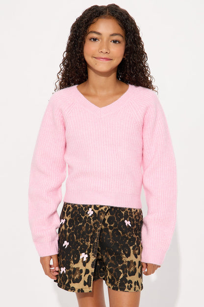 Mini Brentley Sweater - Pink