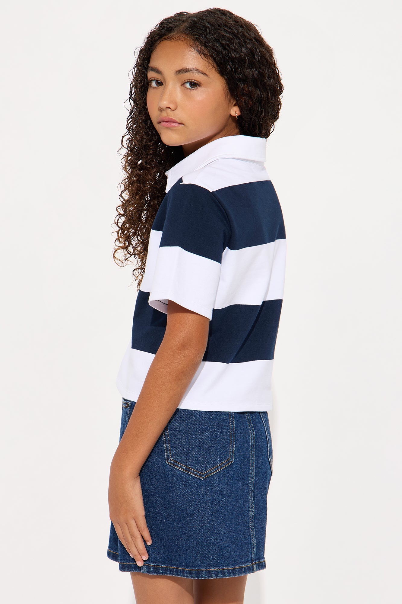 Mini Sporty Era Polo Shirt - White/combo