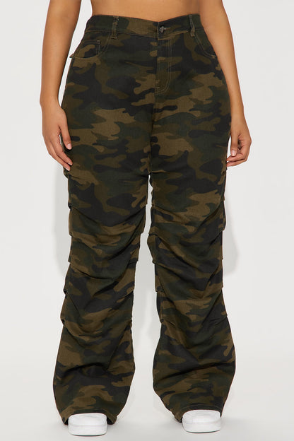 Zia Camo Straight Leg Pant 33″ - Camouflage