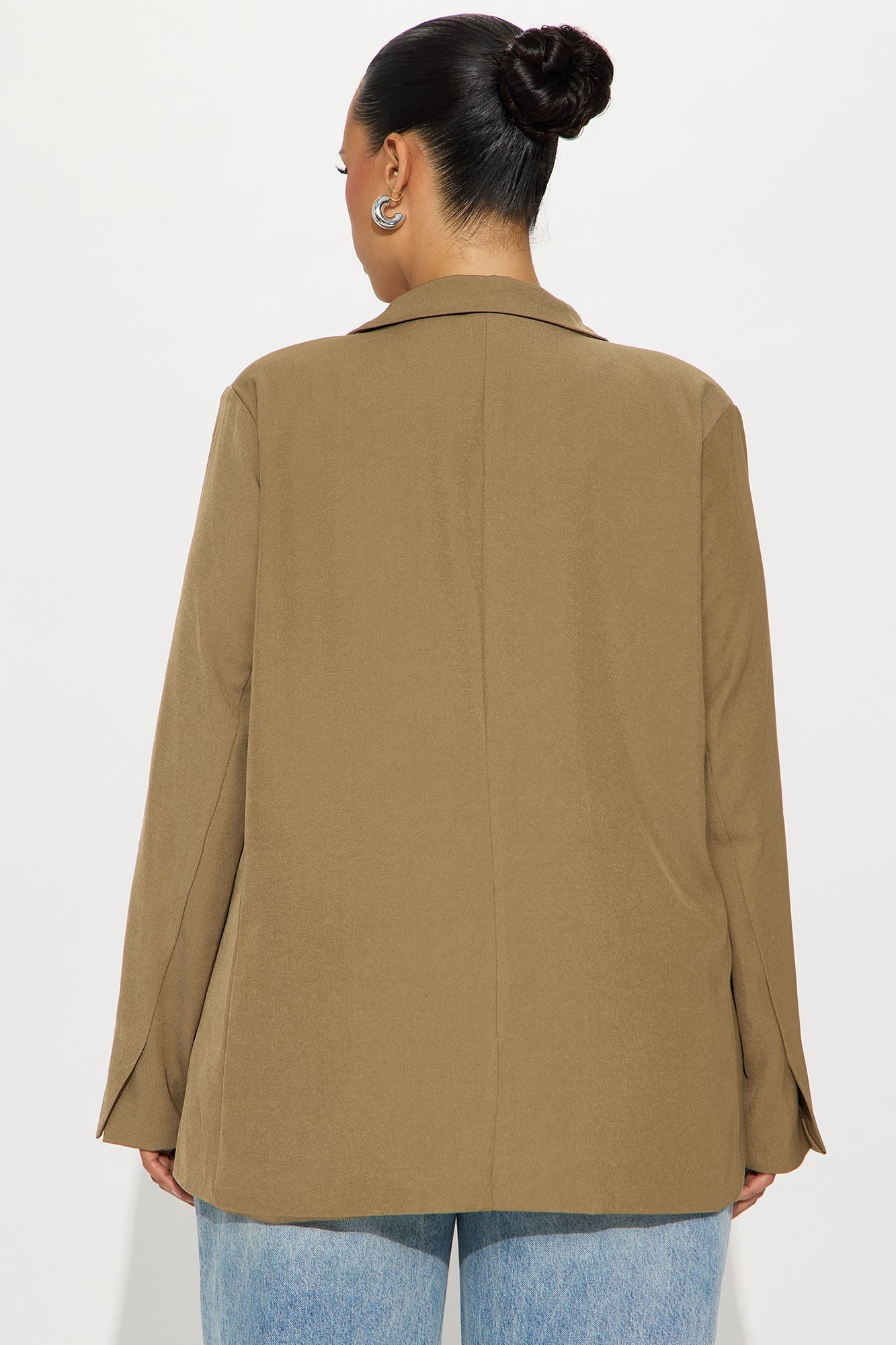 Beatrice Oversized Blazer - Olive