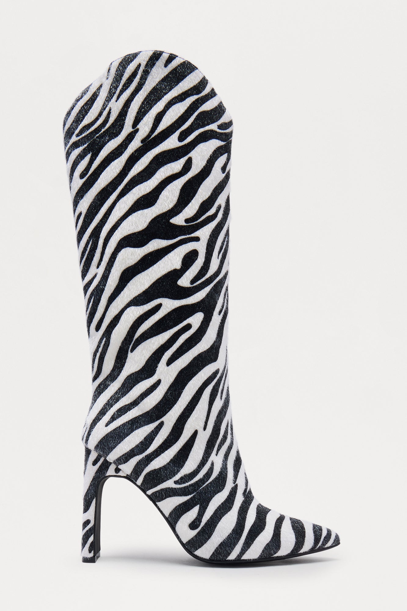 Montana Animal Print Boots - Black/combo