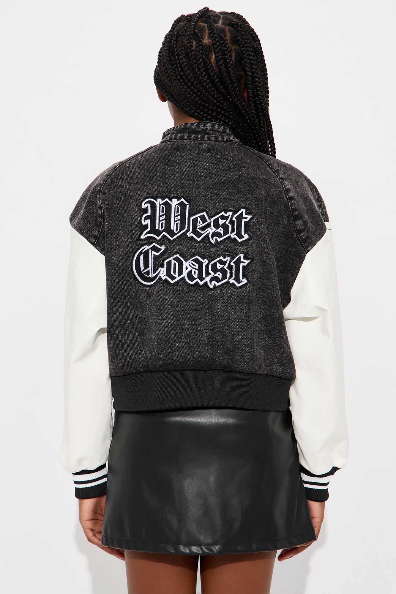 Mini West Coast Represent Jacket - Black/White