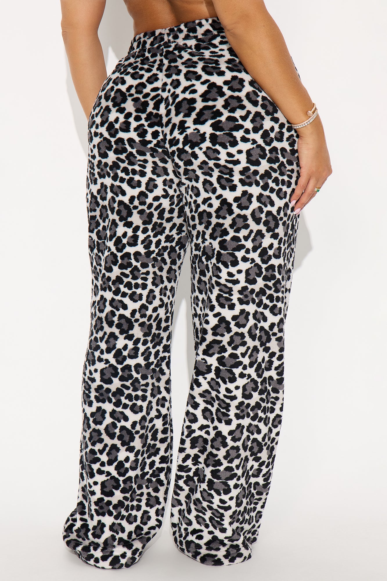 Gone Wild Plush PJ Pants - Grey/combo