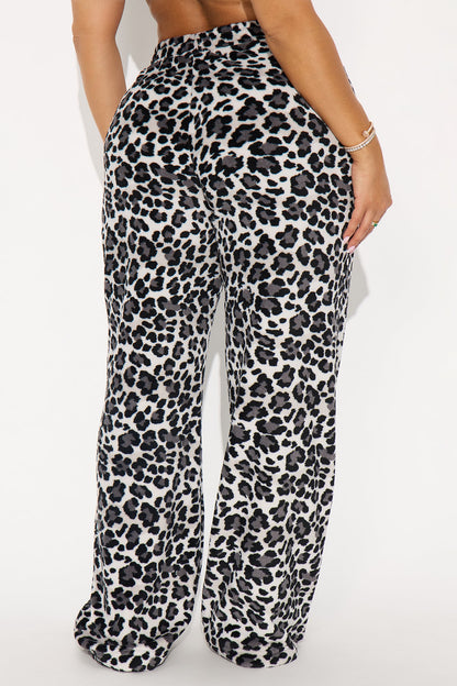 Gone Wild Plush PJ Pants - Grey/combo
