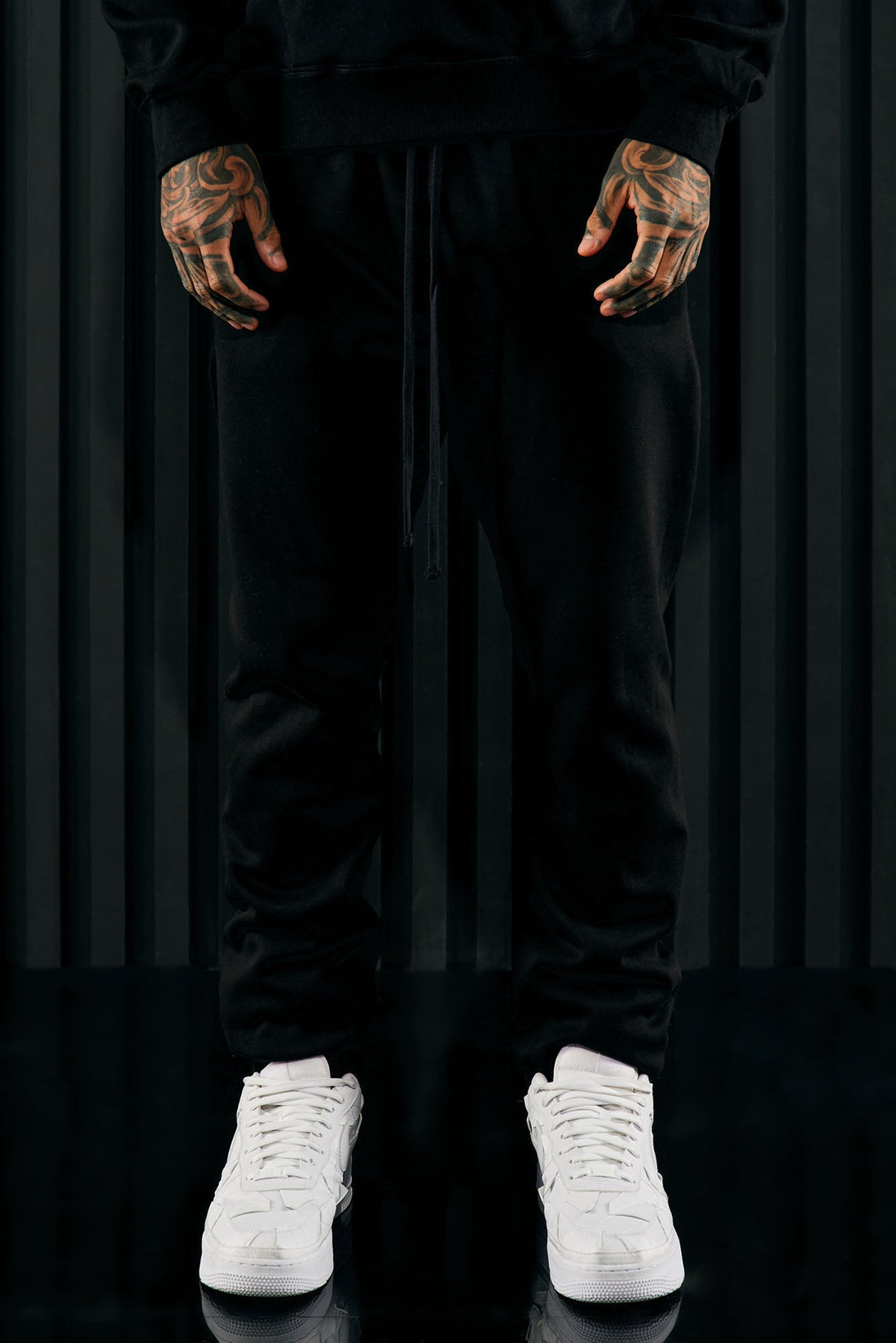 Tyson Heavyweight Sweat Jogger - Black
