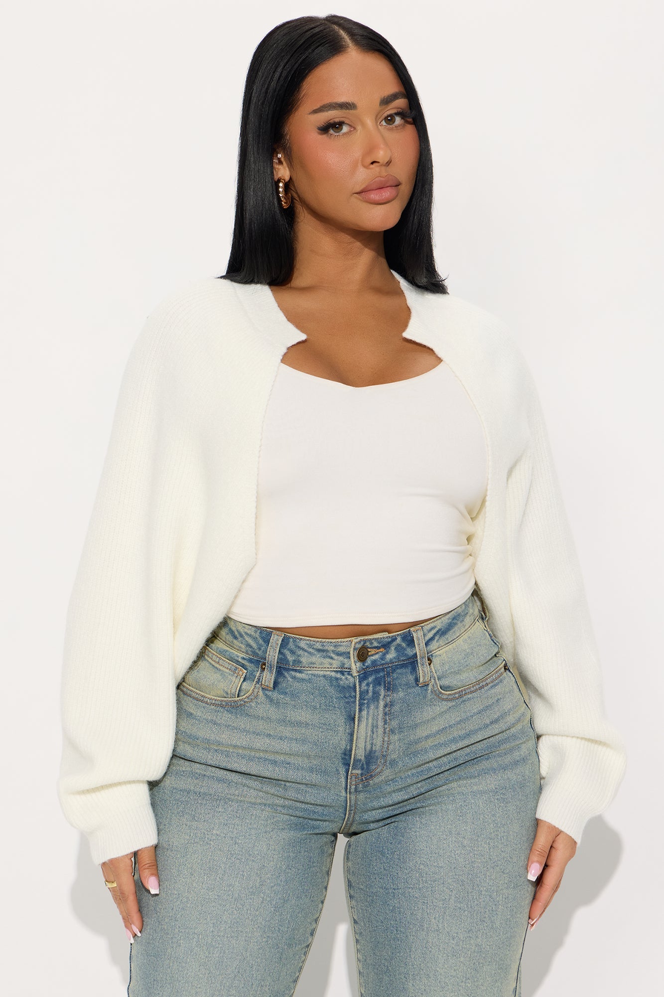 Whatever She Wants Cardigan - Cream