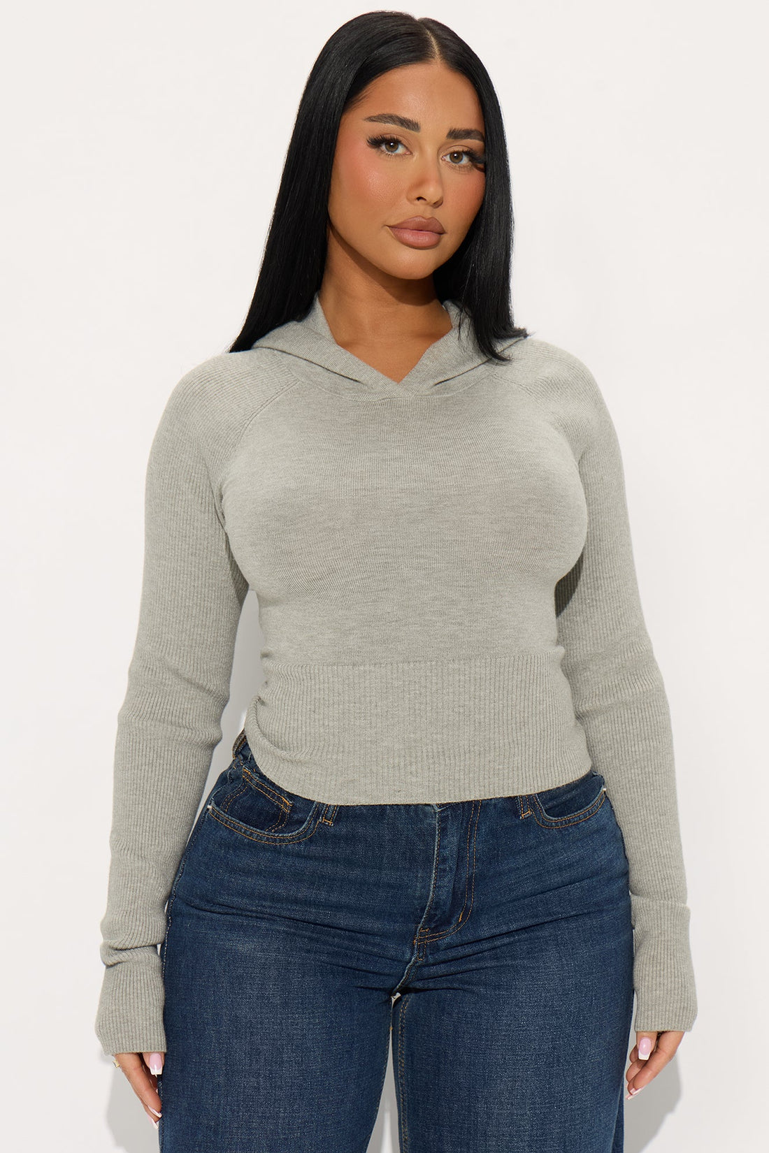 The Everyday Hooded Sweater - Grey