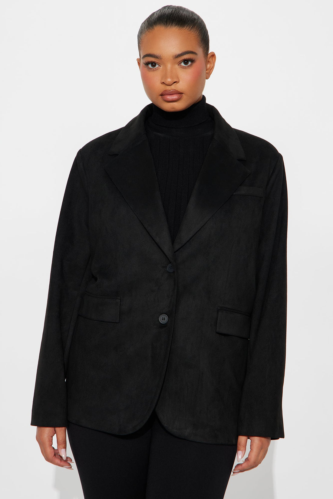 Jazlyn Oversized Blazer - Black