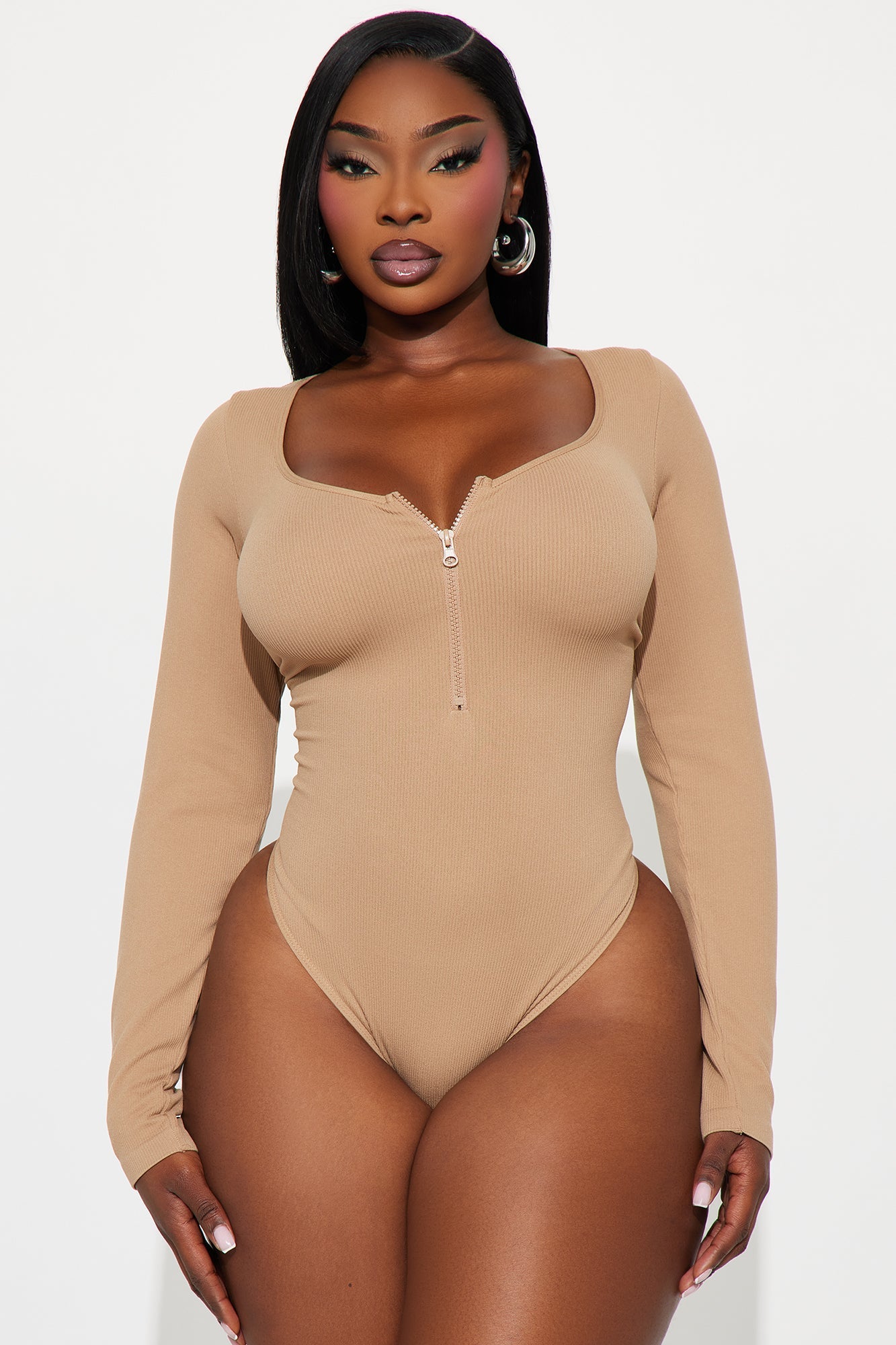 Celine Seamless Bodysuit - Taupe