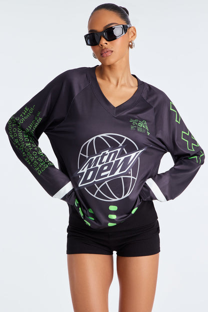 Mountain Dew 48 Jersey Tee - Black