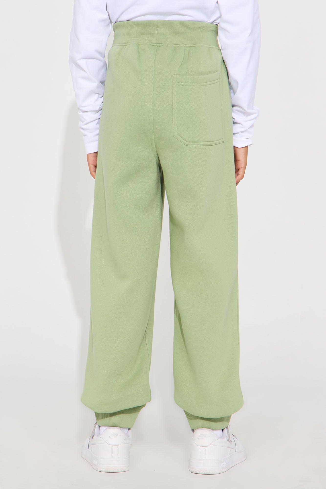 Mini Stole Your Bestie Oversized Jogger - Sage