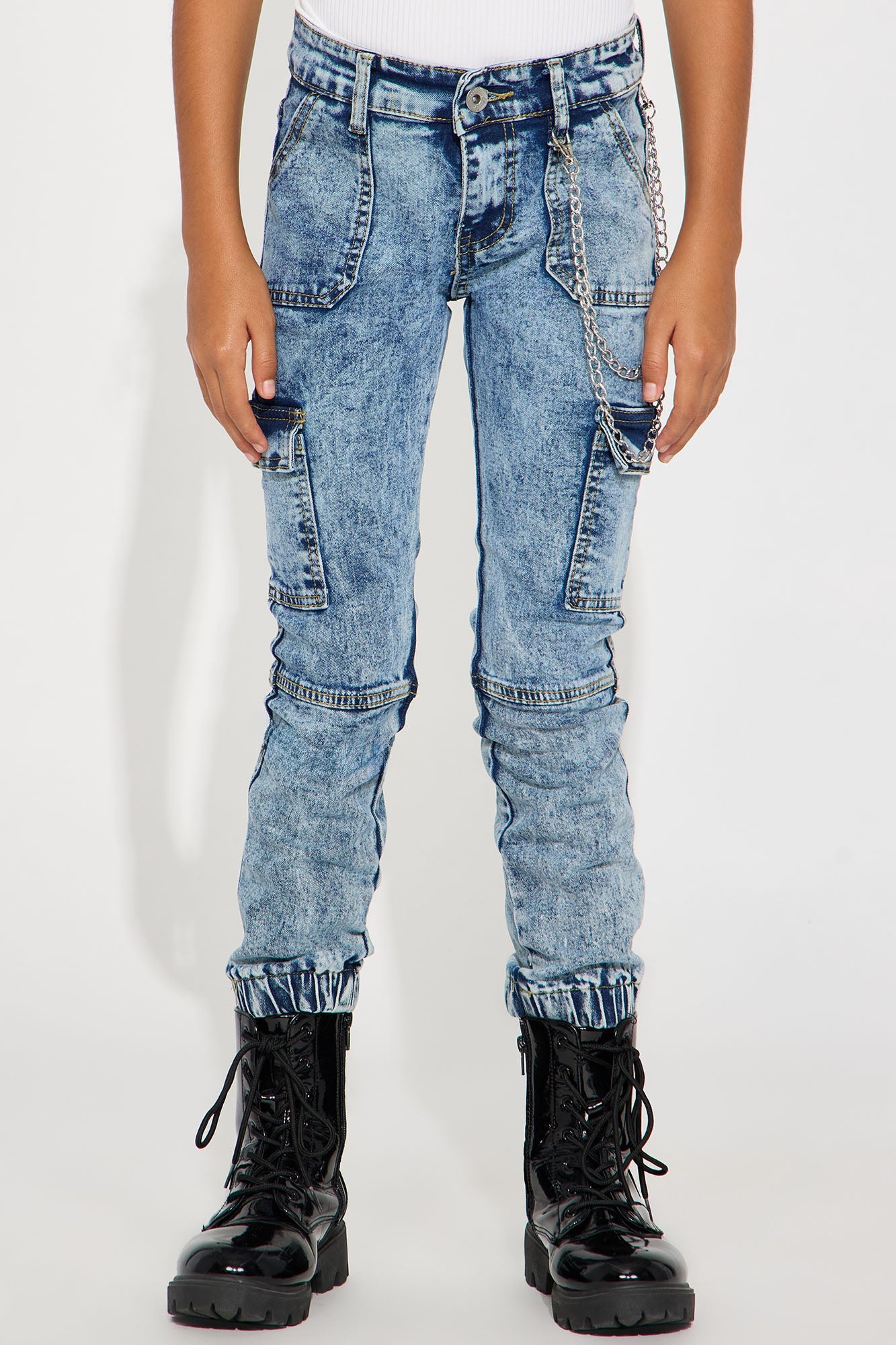 Mini Slide With Cargo Joggers - Medium