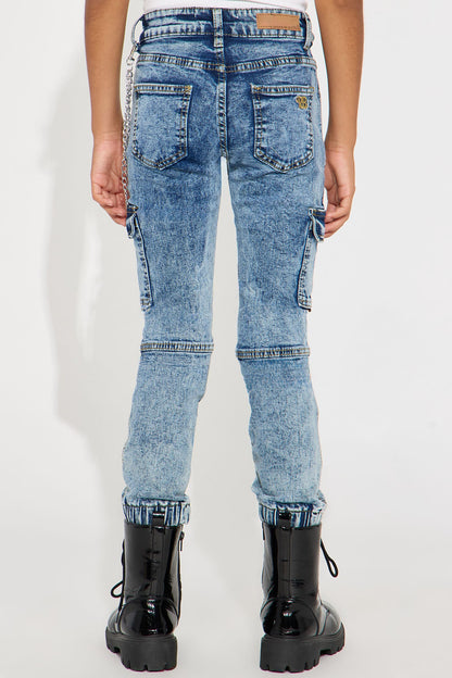 Mini Slide With Cargo Joggers - Medium