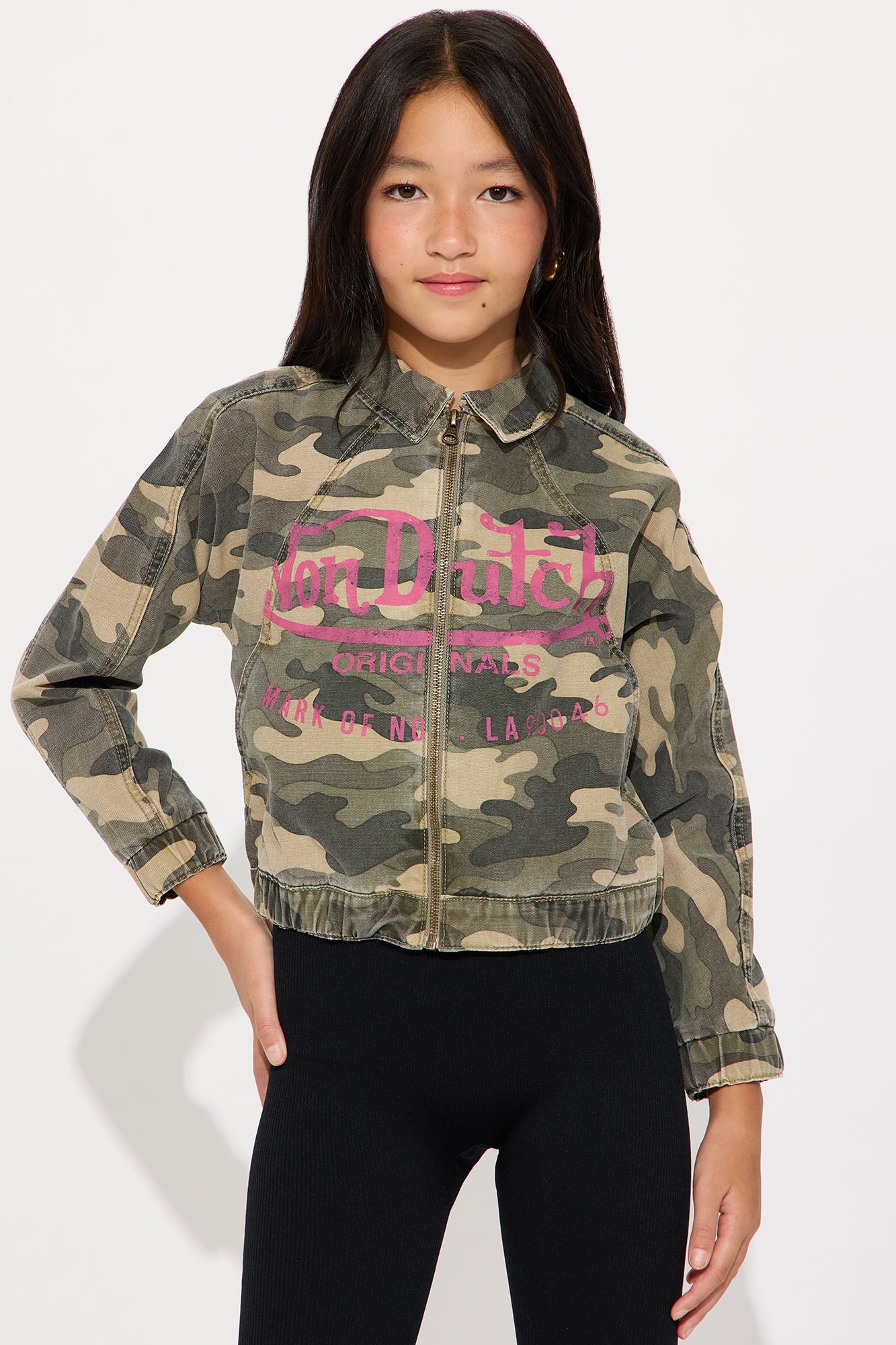 Mini Von Dutch OG Cadet Bomber Jacket - Camouflage